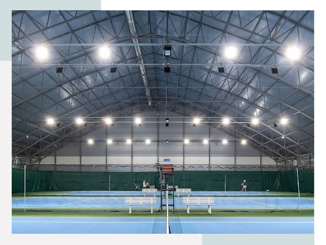 Строительство теннисных кортов в Кизляр от 610 руб.