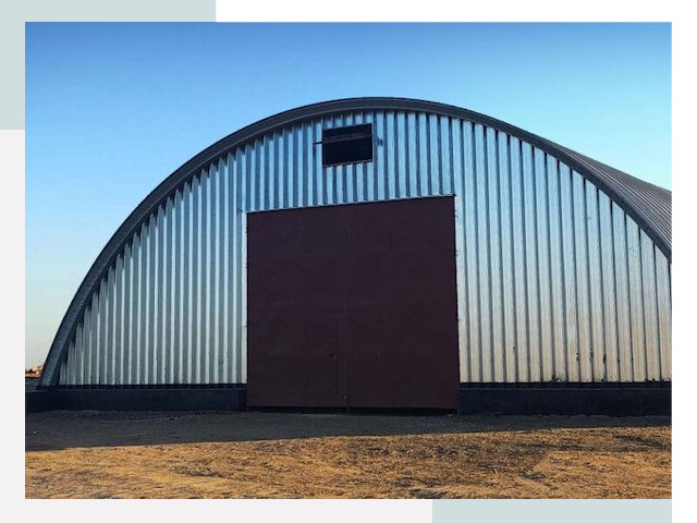 Арочные ангары в Кизляре