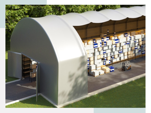 Тентовые ангары в Кизляре