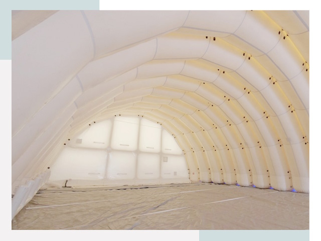 Пневмокаркасные ангары в Кизляре