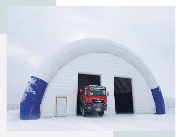 Мобильные ангары в Кизляре