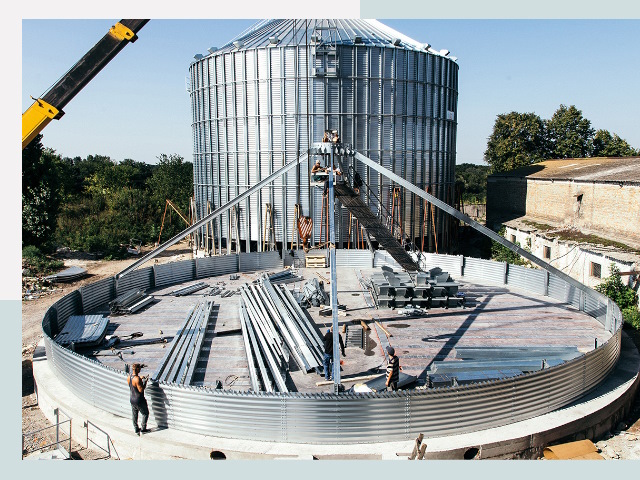 Силосы для зерна в Кизляр от 610 руб. - Надёжное хранение