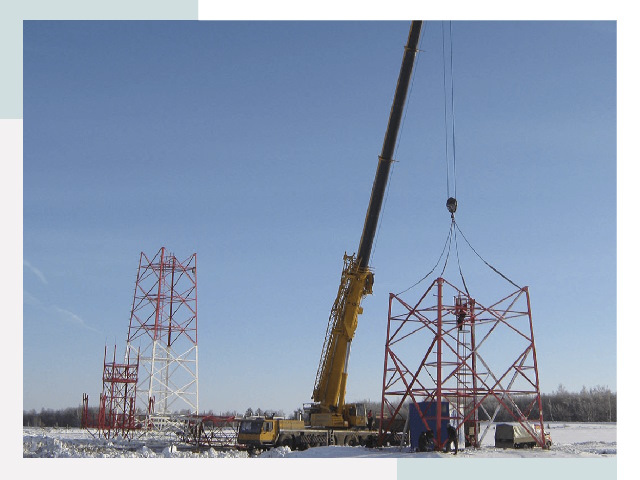 Монтаж вышек связи в Кизляре