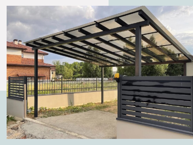 Металлические навесы в Кизляр от 610 руб. за м²