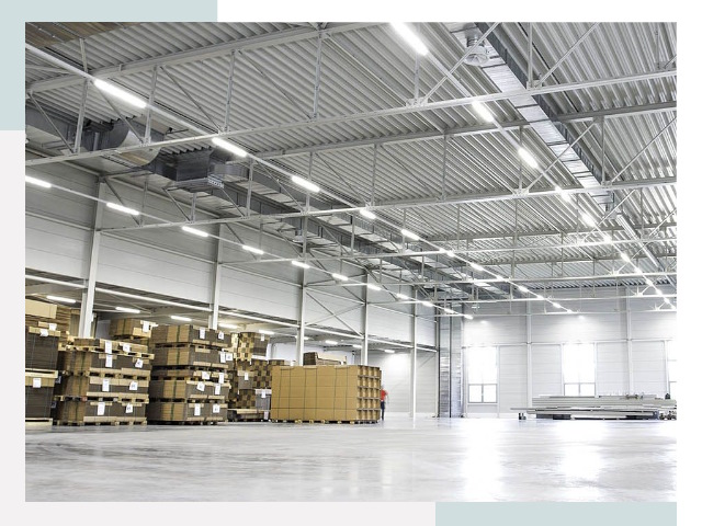 Освещение ангаров в Кизляре